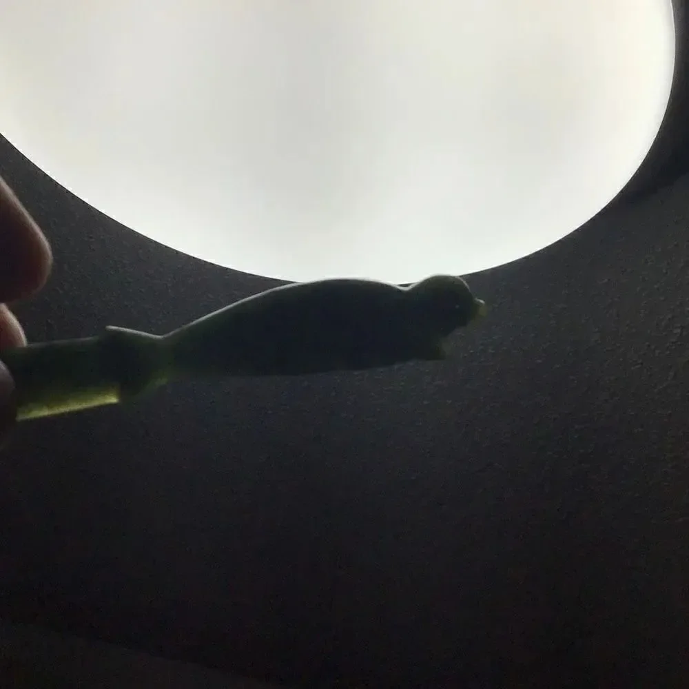 Carved stone (jade I think) seal letter opener